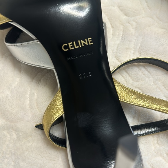 Celine Paris strap high heel sandals - Picture 7 of 10